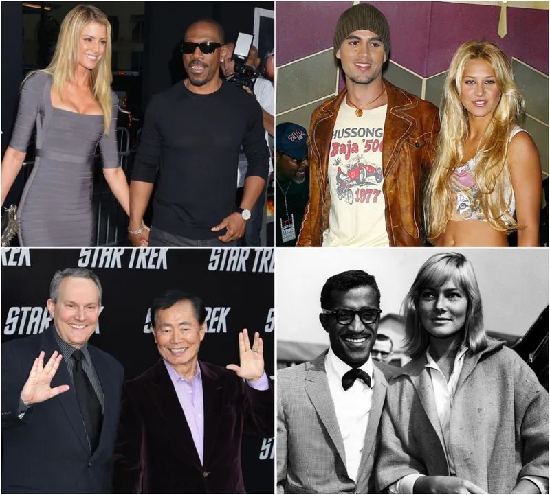 Gorgeous and Motivating Mixed-Celebrity Couples